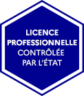 Licence professionnelle contrôlé par l'État